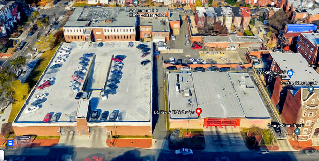 This is your land -- 1617 U Street NW -- Police & Fire stations