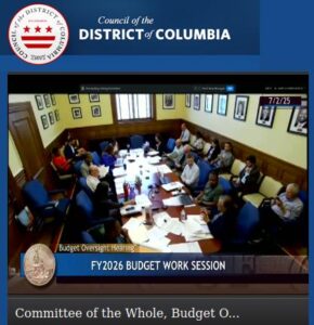 DC Budget 2026: DC Council Chair, Phil Mendelson Wants Budget Cuts, Not Revenue Solutions; It's a "Trump-like Attack on DC's Black & Brown Working-Class"