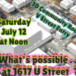 Adams Morgan, U Street, You’re Invited to a Major Community Update on 1617 U — This Saturday, Noon, July 12