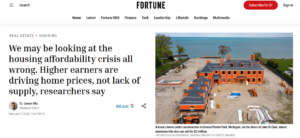 Economists, lawmakers, and Wall Street have long preached the need to increase housing supply to improve affordability, but it may not be that straightforward.